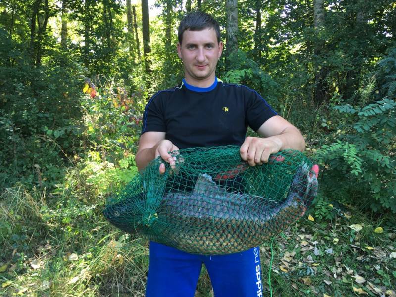 Фотоотчет по рыбе: Сазан. Место рыбалки: Белгородская область