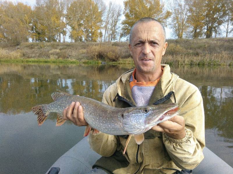 Фотоотчет по рыбе: Щука. Место рыбалки: Матырское водохранилище