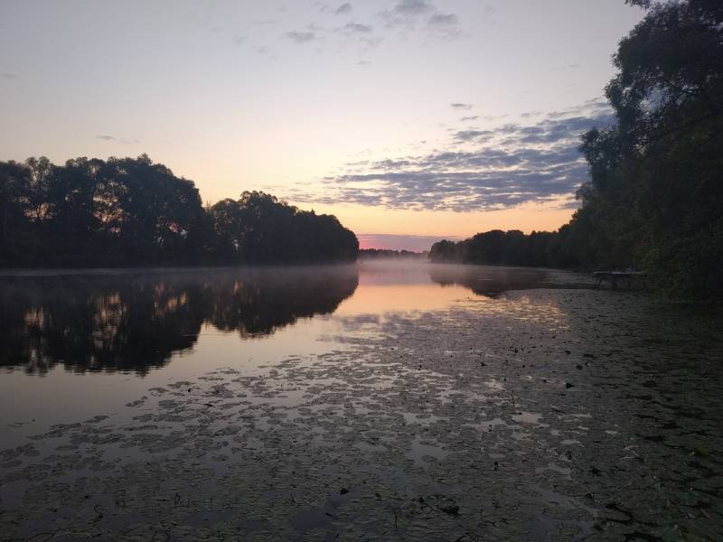 Фотоотчет с рыбалки. Место: Курская область