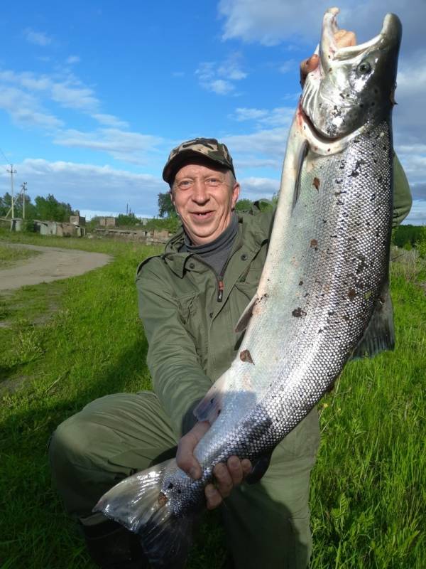 Фотоотчет по рыбе: Кижуч. Место рыбалки: Россия