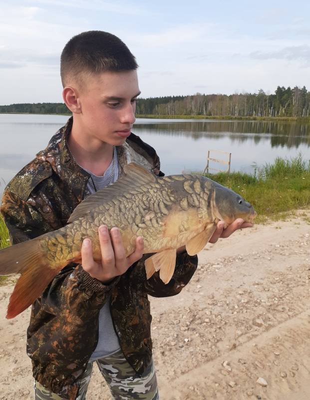 Фотоотчет по рыбе: Карп. Место рыбалки: Нижегородская область