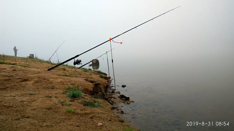 Фотоотчет с рыбалки. Место: Озернинское водохранилище