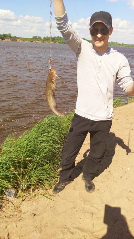 Фотоотчет по рыбе: Сом. Место рыбалки: Кировская область