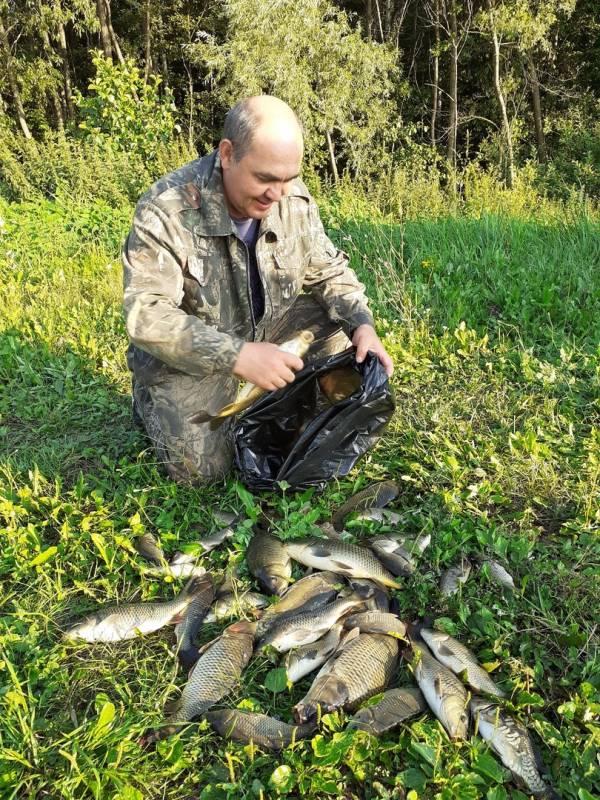 Фотоотчет с рыбалки. Место: Нижегородская область