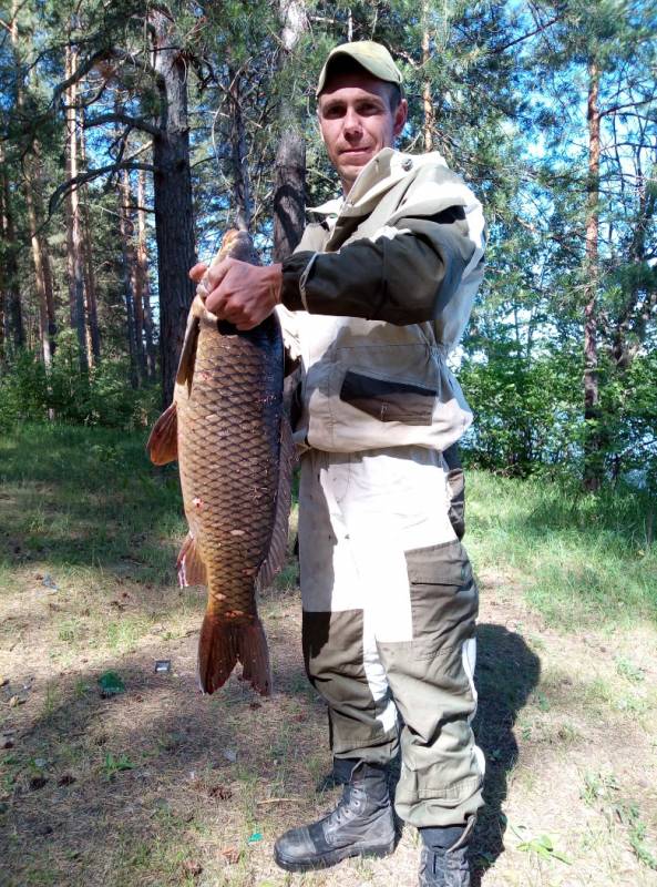Фотоотчет по рыбе: Сазан. Место рыбалки: Ульяновская область