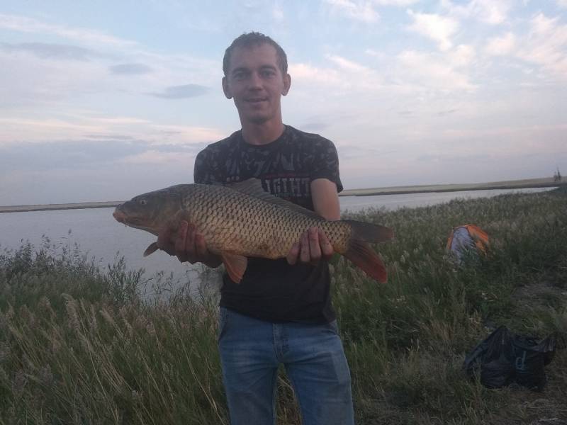 Фотоотчет по рыбе: Сазан. Место рыбалки: Челябинская область