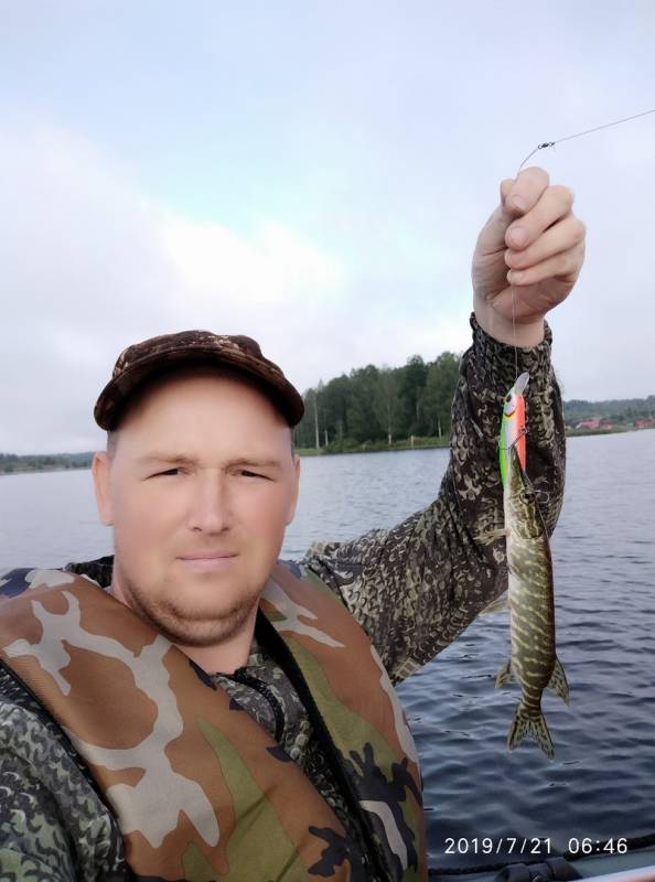 Фотоотчет по рыбе: Щука. Место рыбалки: Новгородская область