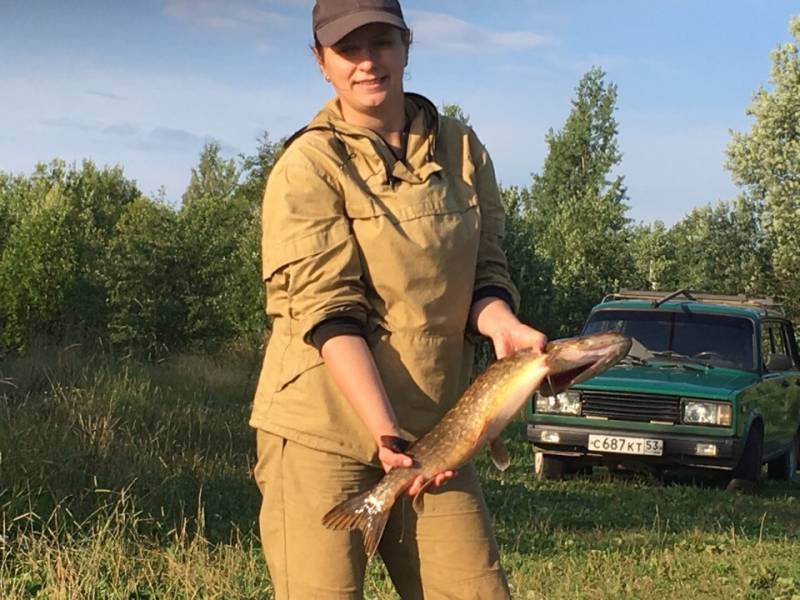 Фотоотчет с рыбалки. Место: Новгородская область