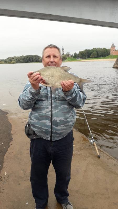 Фотоотчет по рыбе: Лещ. Место рыбалки: Новгородская область