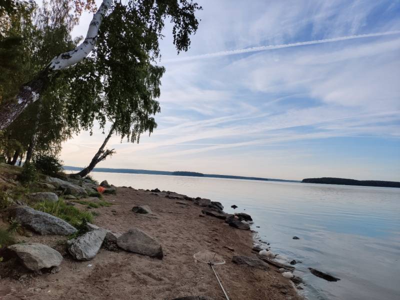 Фотоотчет с рыбалки. Место: Волчихинское водохранилище