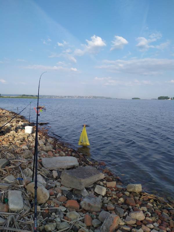 Фотоотчет с рыбалки. Место: Куйбышевское водохранилище