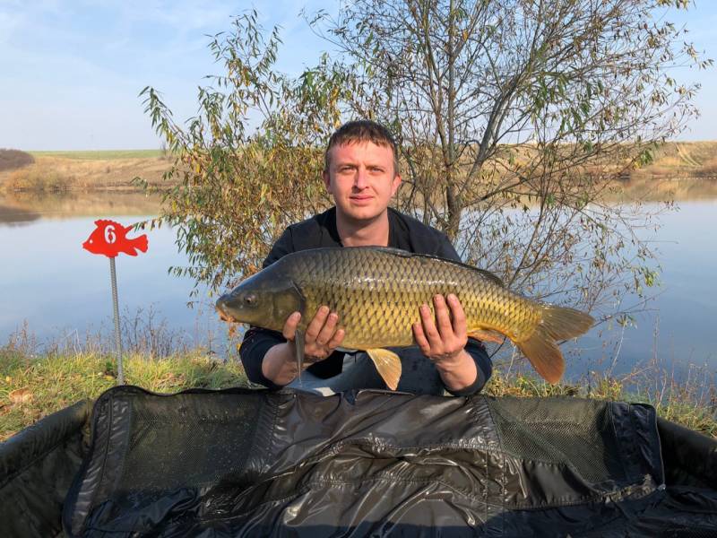 Фотоотчет по рыбе: Карп. Место рыбалки: Воронежская область