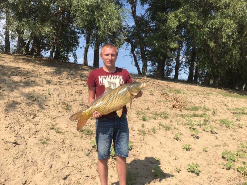 Фотоотчет по рыбе: Сазан. Место рыбалки: Волгоградская область