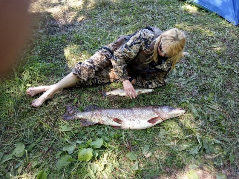 Фотоотчет по рыбе: Щука. Место рыбалки: Нижнекамское водохранилище