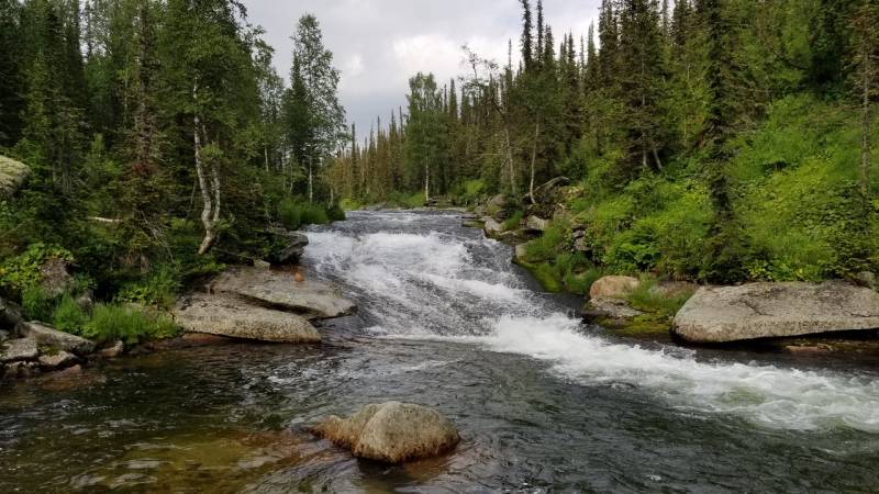 Фотоотчет с рыбалки. Место: Республика Хакасия