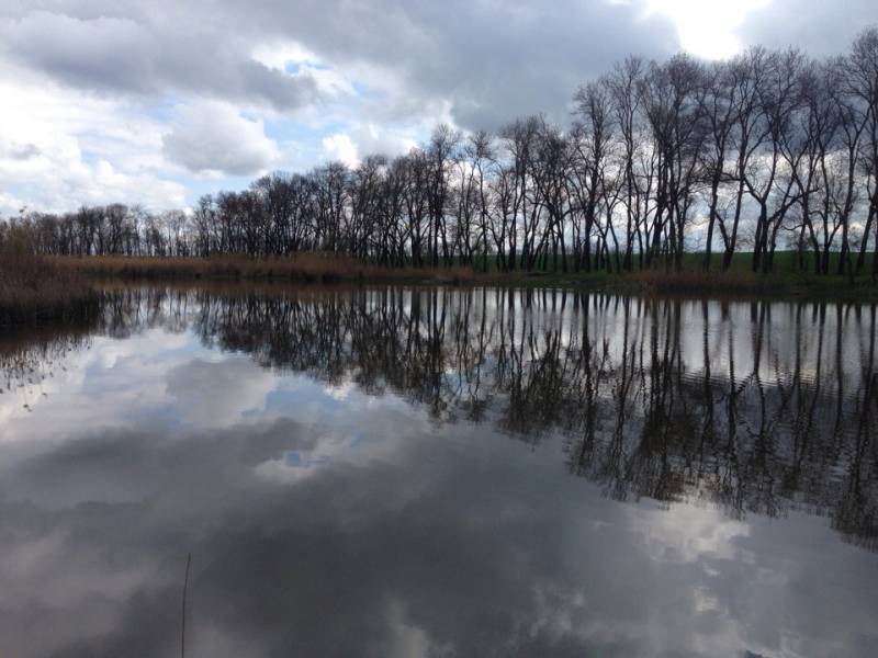 Фотоотчет с рыбалки. Место: Динской район