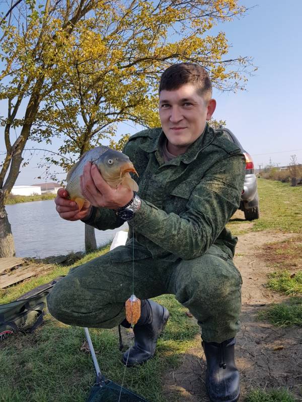 Фотоотчет с рыбалки. Место: Кореновск (Краснодарский край)