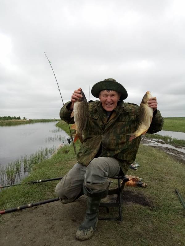 Фотоотчет по рыбе: Карп. Место рыбалки: Новосибирская область