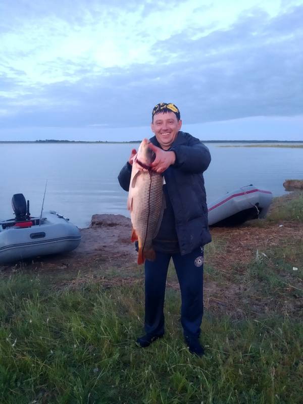 Фотоотчет по рыбе: Карп. Место рыбалки: Новосибирская область