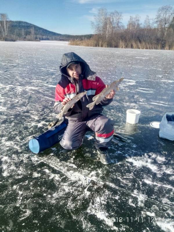 Фотоотчет с рыбалки. Место: Миасский городской пруд