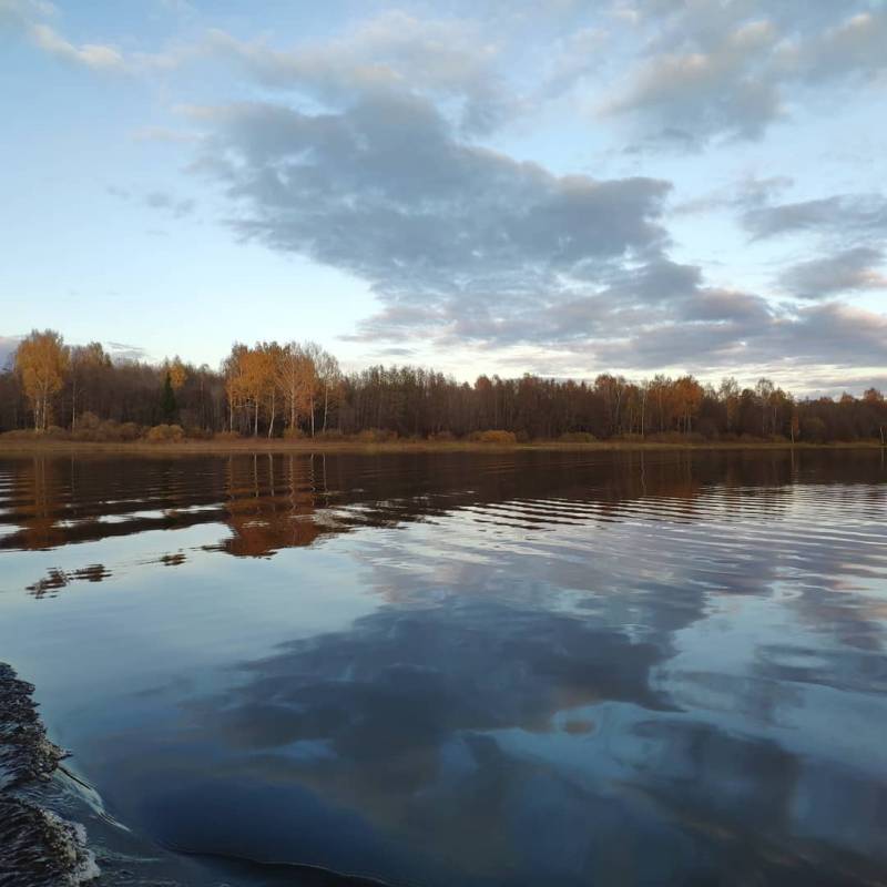 Фотоотчет с рыбалки. Место: Сенеж озеро