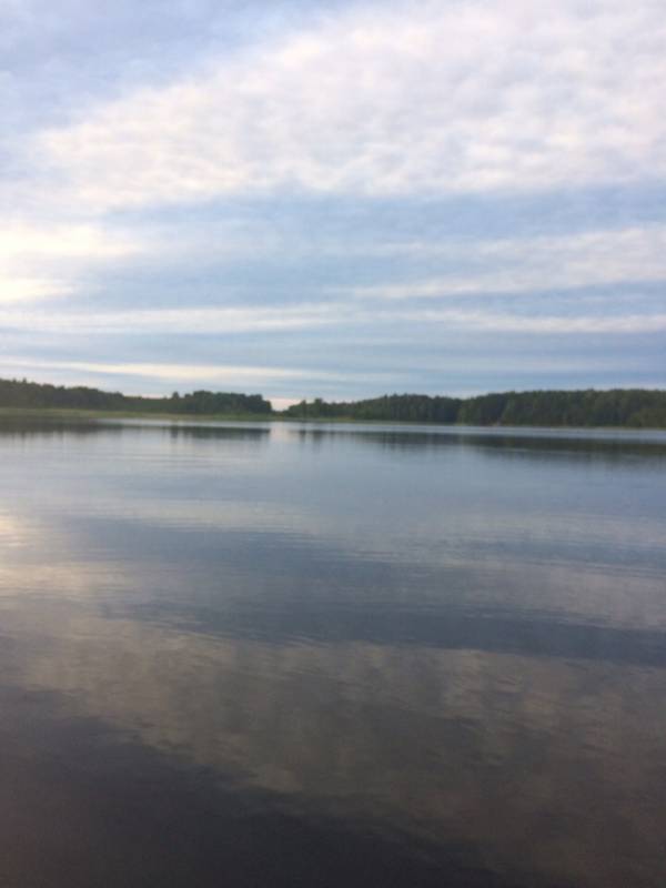 Фотоотчет с рыбалки. Место: Врево озеро (Ленинградская обл)