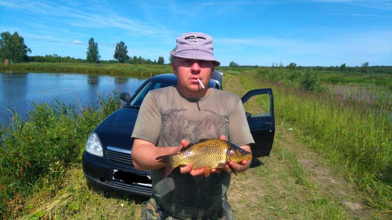 Фотоотчет по рыбе: Карп. Место рыбалки: Костромская область