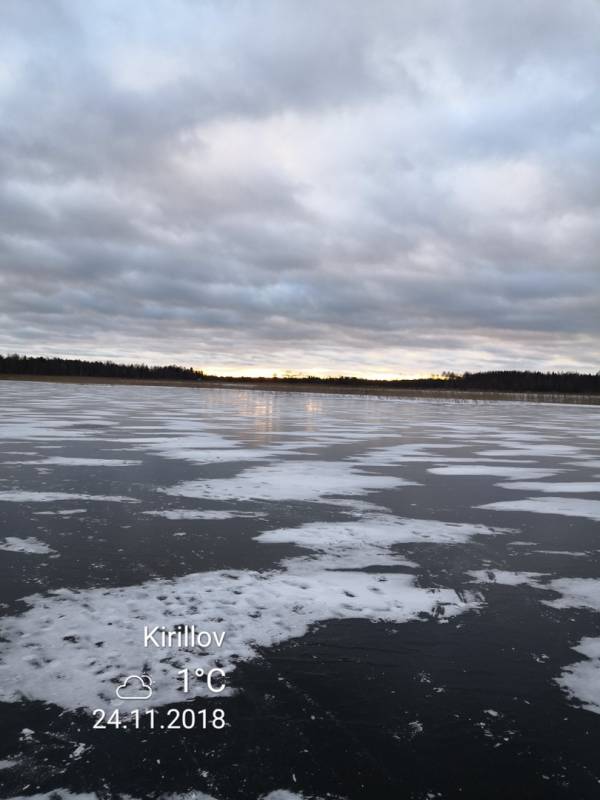 Фотоотчет с рыбалки. Место: Вологодская область