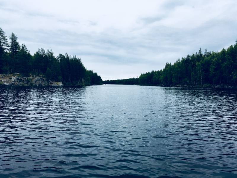 Фотоотчет с рыбалки. Место: озеро Ковдозеро