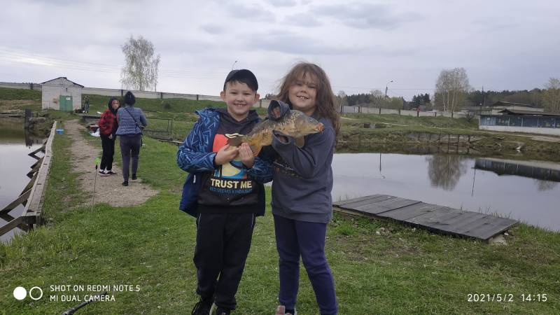 Фотоотчет с рыбалки. Место: Бронницы