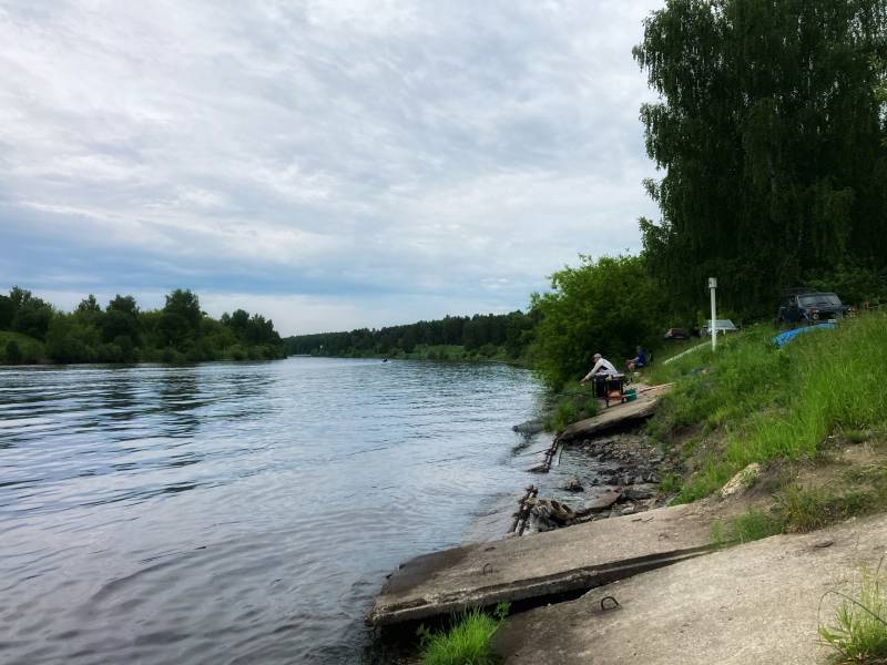 Фотоотчет с рыбалки. Место: Лужки