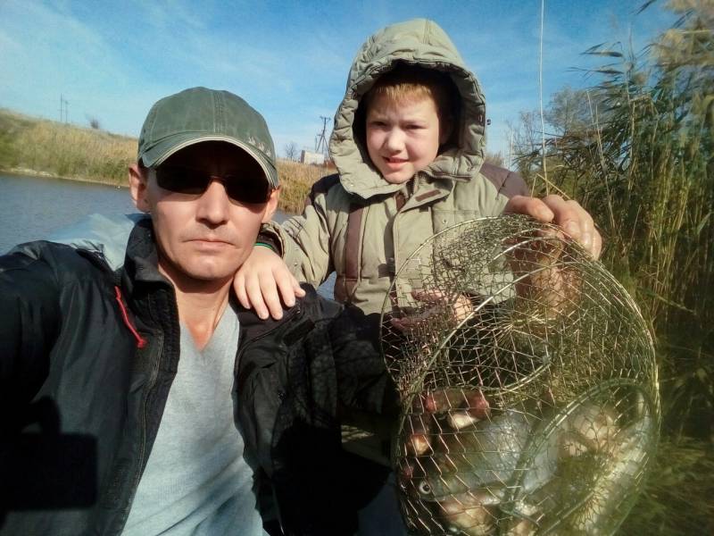 Фотоотчет с рыбалки. Место: Тимашёвский район (Краснодарский край)