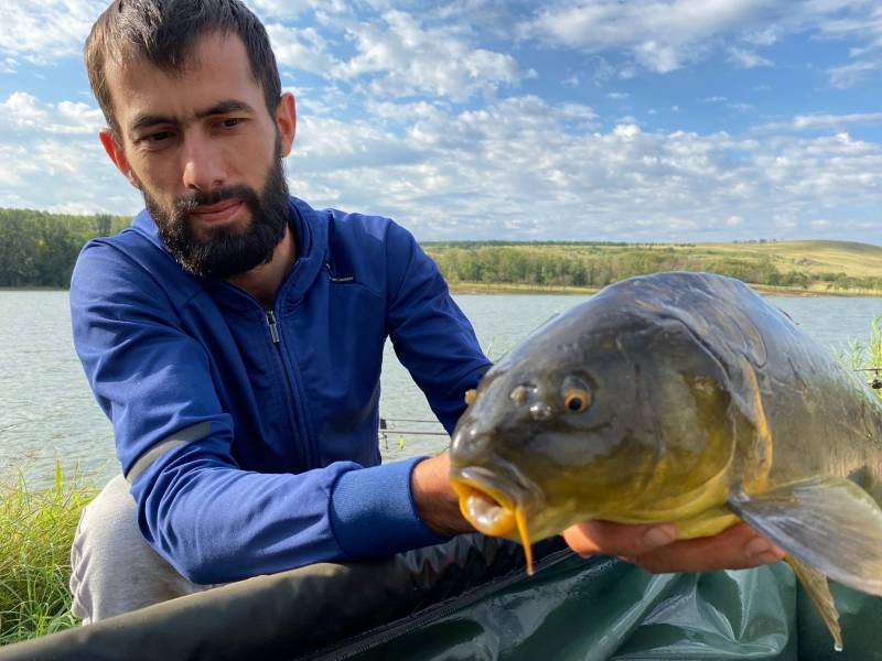 Фотоотчет с рыбалки. Место: Ставропольский край