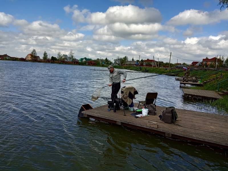 Фотоотчет с рыбалки. Место: Барвиха (Московская обл)