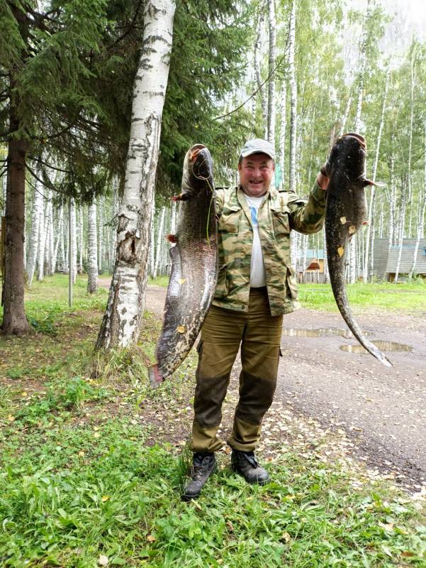 Фотоотчет по рыбе: Сом. Место рыбалки: Удмуртская Республика