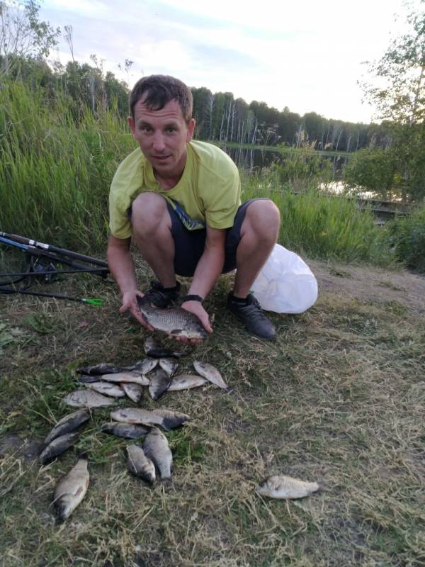 Фотоотчет по рыбе: Карась. Место рыбалки: Екатеринбург (Свердловская обл.)