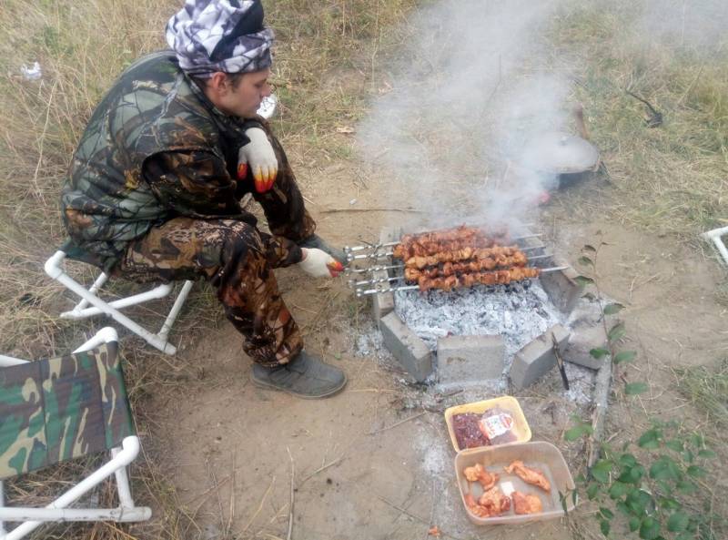 Фотоотчет с рыбалки. Место: Сенгилеевское (Ставропольский край)