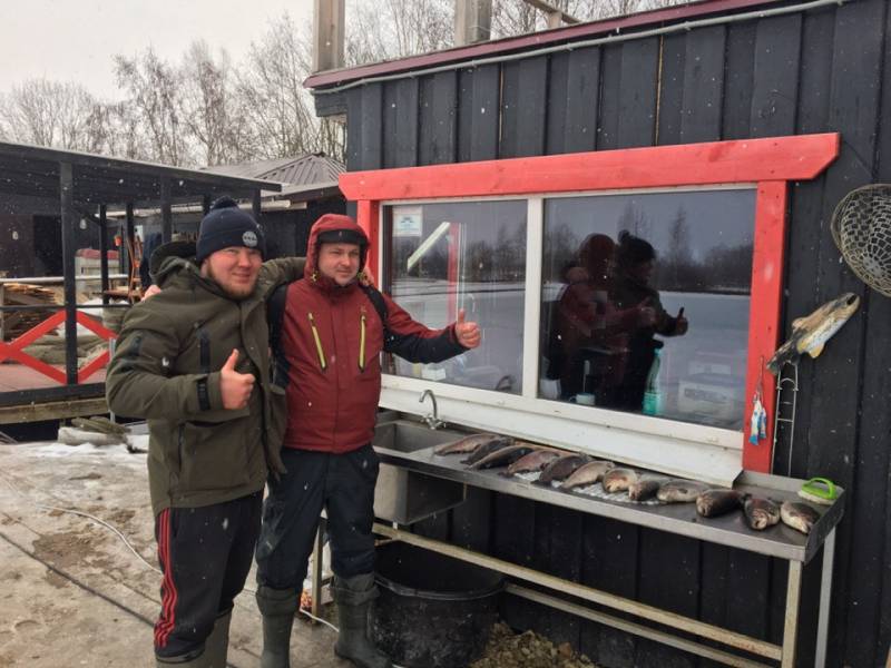 Фотоотчет с рыбалки. Место: Ломоносовский район