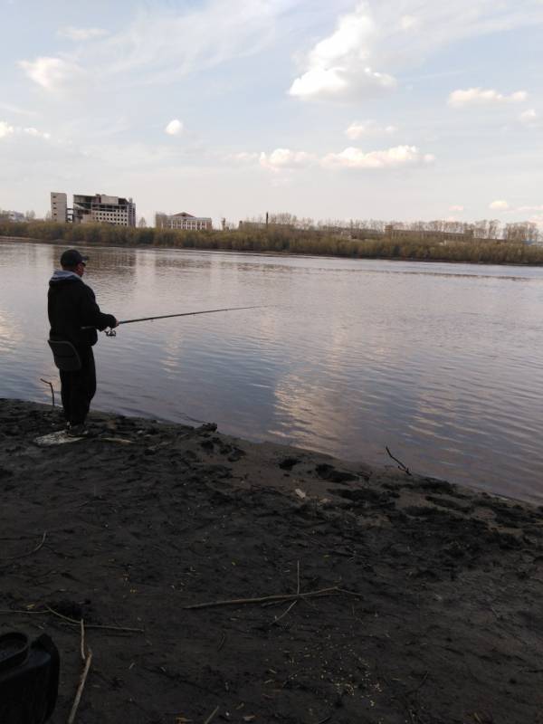 Фотоотчет с рыбалки. Место: Канск (Красноярский край)