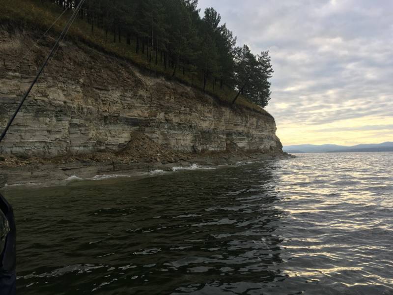 Фотоотчет с рыбалки. Место: Красноярское водохранилище