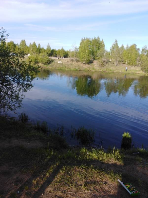 Фотоотчет с рыбалки. Место: Волчихинское водохранилище