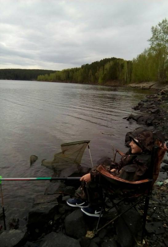 Фотоотчет с рыбалки. Место: Волчихинское водохранилище