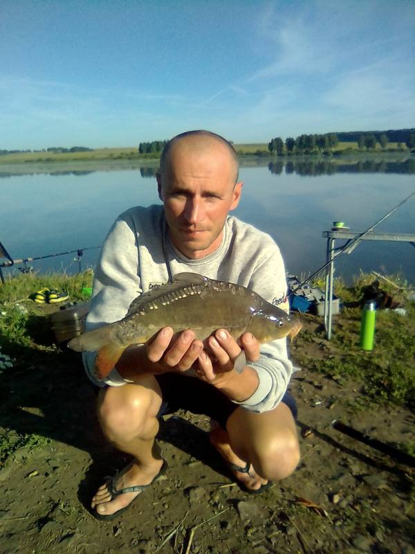 Фотоотчет по рыбе: Карп. Место рыбалки: Кемеровская область