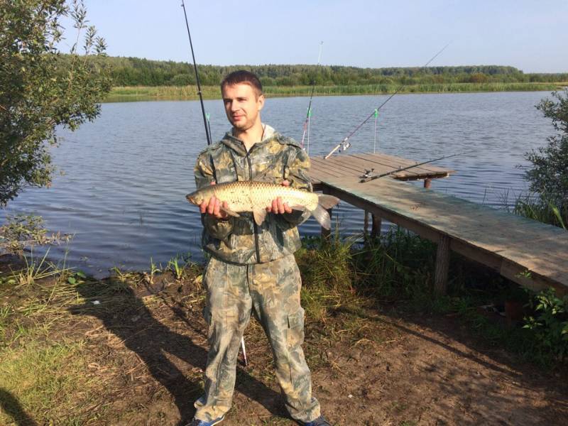 Фотоотчет по рыбе: Амур Белый. Место рыбалки: Московская область