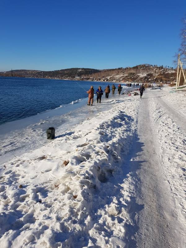 Фотоотчет с рыбалки. Место: Ангарск