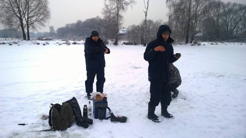 Фотоотчет с рыбалки. Место: Сергиев Посад