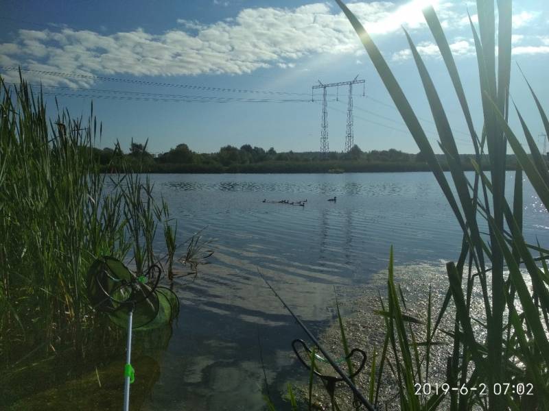 Фотоотчет с рыбалки. Место: Подольск