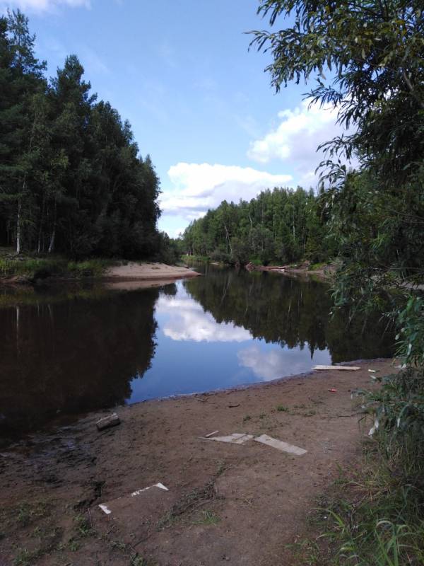 Фотоотчет с рыбалки. Место: Октябрьский район