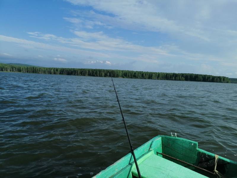 Фотоотчет с рыбалки. Место: Черноисточинский пруд