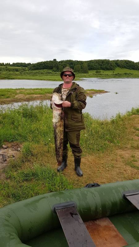 Фотоотчет по рыбе: Сом. Место рыбалки: Новгородская область